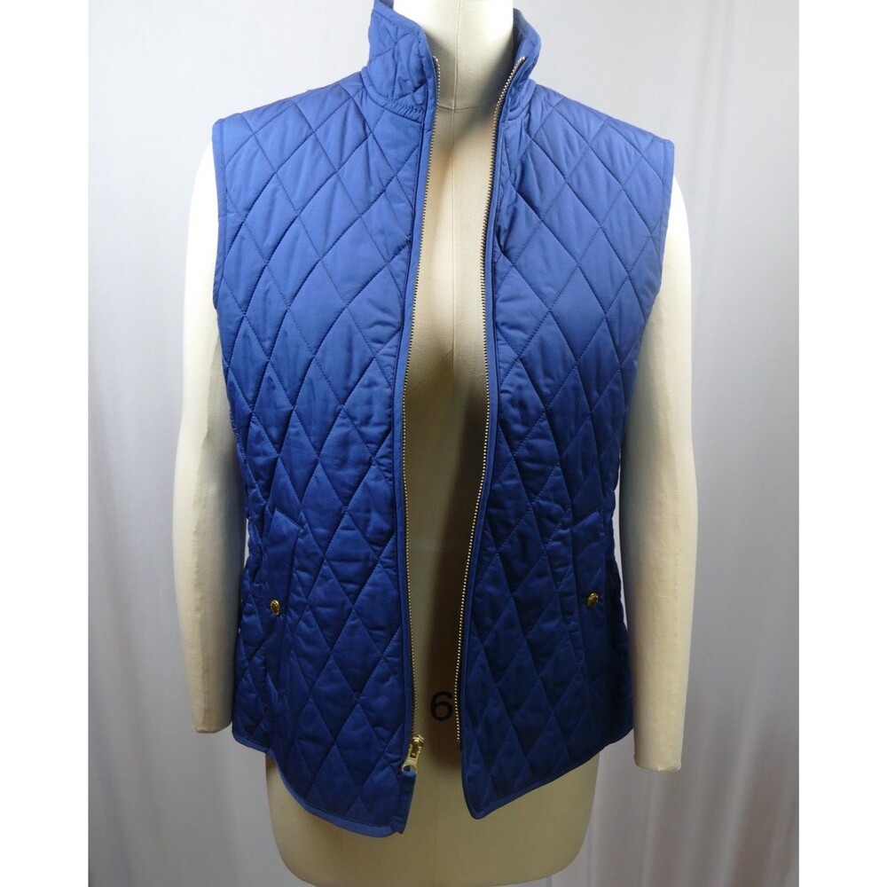 lands end quilted vest women